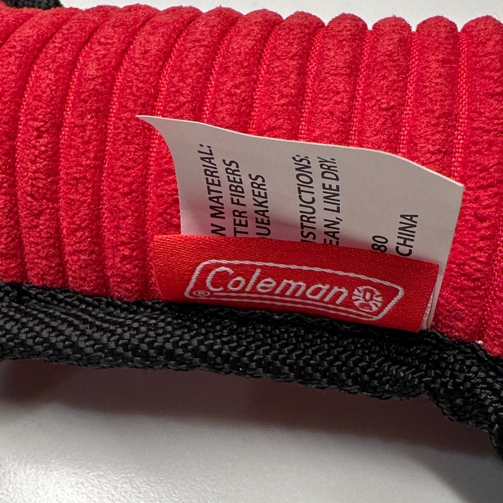 Coleman Checkered Red and Black Dog Toy - Picture 4 of 5